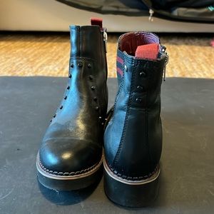 Pikolonos Boots black and red